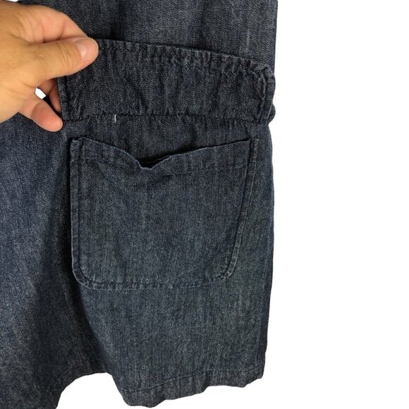 Workshop Republic Clothing Dress Denim with Pockets size Small - Picture 3 of 8
